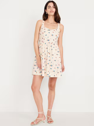 Fit & Flare Cami Mini Dress | Old Navy (US)