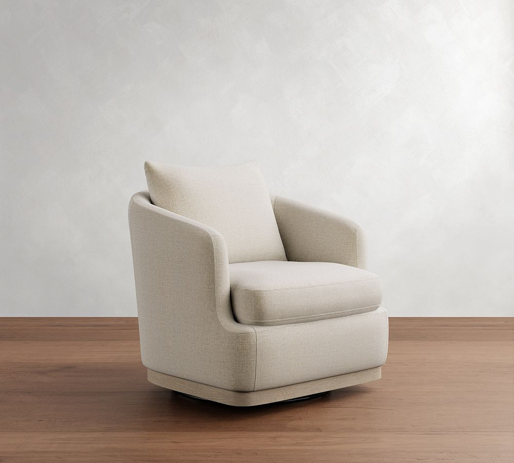 Winnie Swivel Chair | Pottery Barn (US)