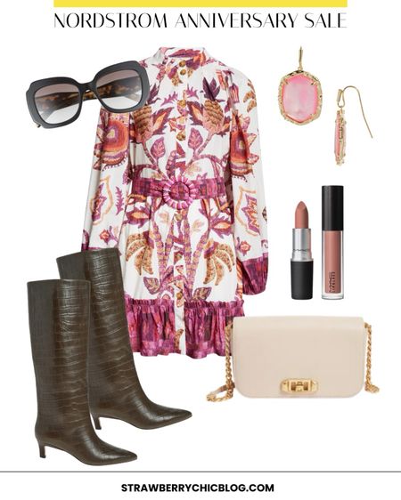Nordstrom Anniversary sale upscale fall look! This would be perfect for fall family photos! Fall dresses // mini dresses // tall boots // fall handbags // fall accessories // Nordstrom finds // Nordstrom fashion // NSale 

#LTKSeasonal #LTKxNSale #LTKStyleTip