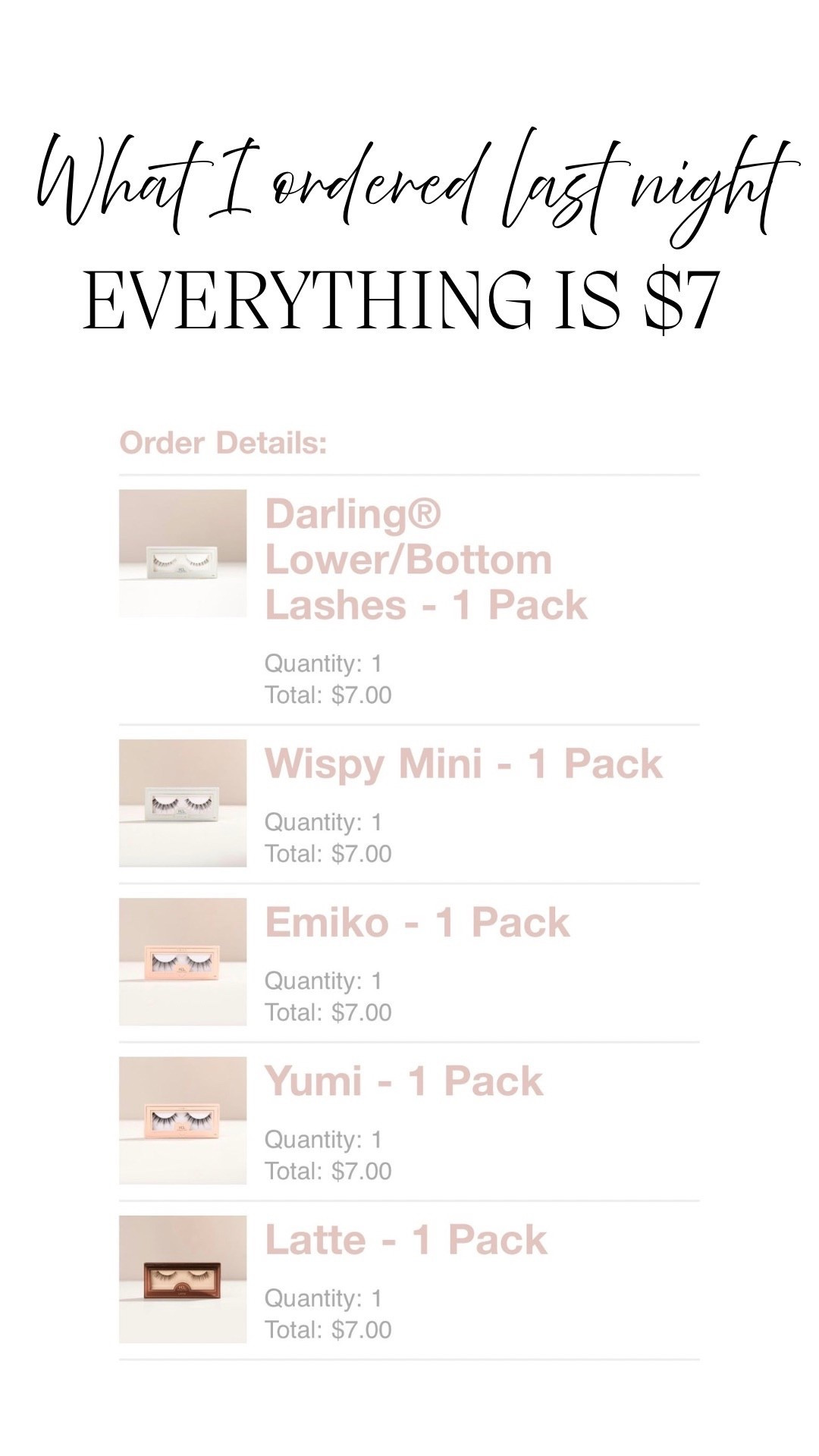 Lashes, falsies 

#LTKBeauty #LTKSaleAlert #LTKmomlife