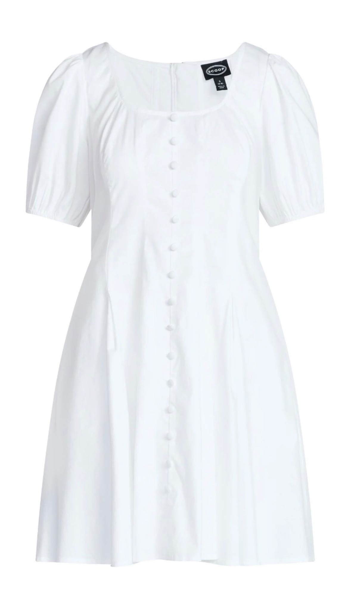 Scoop Women’s Button Front Mini Dress with Puff Sleeves, Sizes XS-XXL

#LTKootd #LTKWorkwear #LTKBump