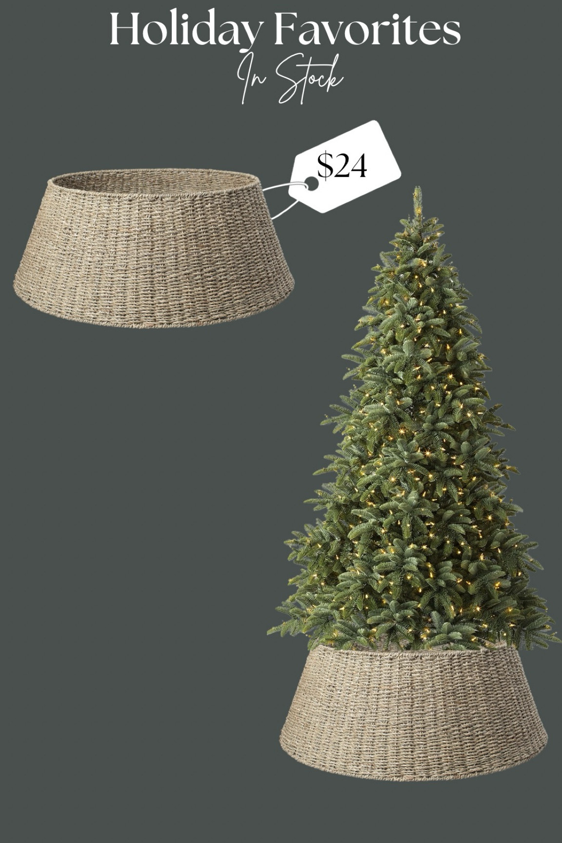 Love this $24 wicker Christmas tree skirt! 

#LTKHome #LTKHoliday #LTKSeasonal