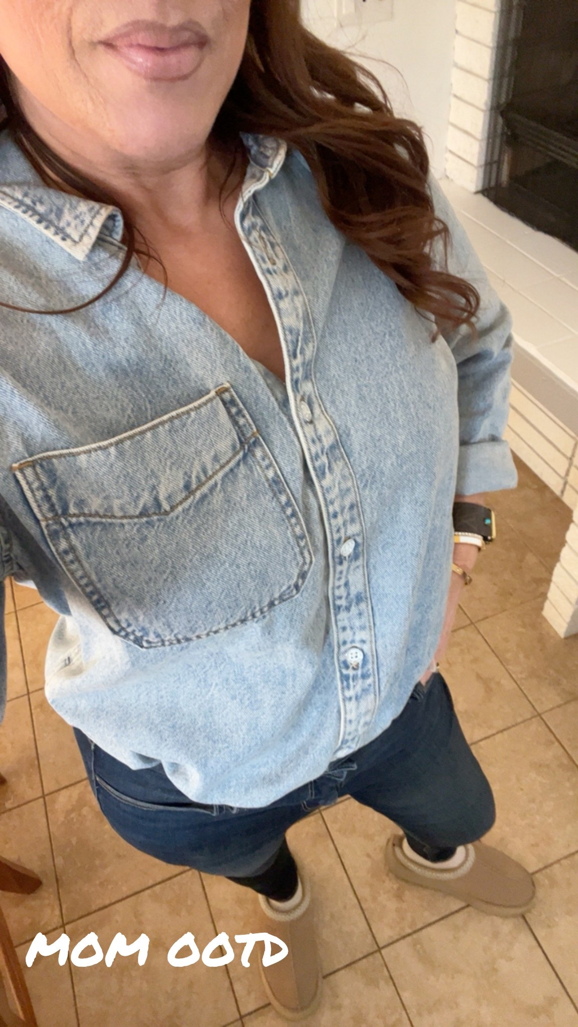 Mom OOTD, school pickup outfit, mom style, denim outfit #LaidbackLuxeLife

Shirt: M
Jeans: 8 Long
Slippers: Run TTS

Hey Beautiful! Feel free to comment on this post if you have any questions! 🫶🏽

Follow me for more fashion finds, beauty faves, lifestyle, home decor, sales and more! So glad you’re here!! XO, Karma

#LTKootd #LTKOver40 #LTKdayinmylife