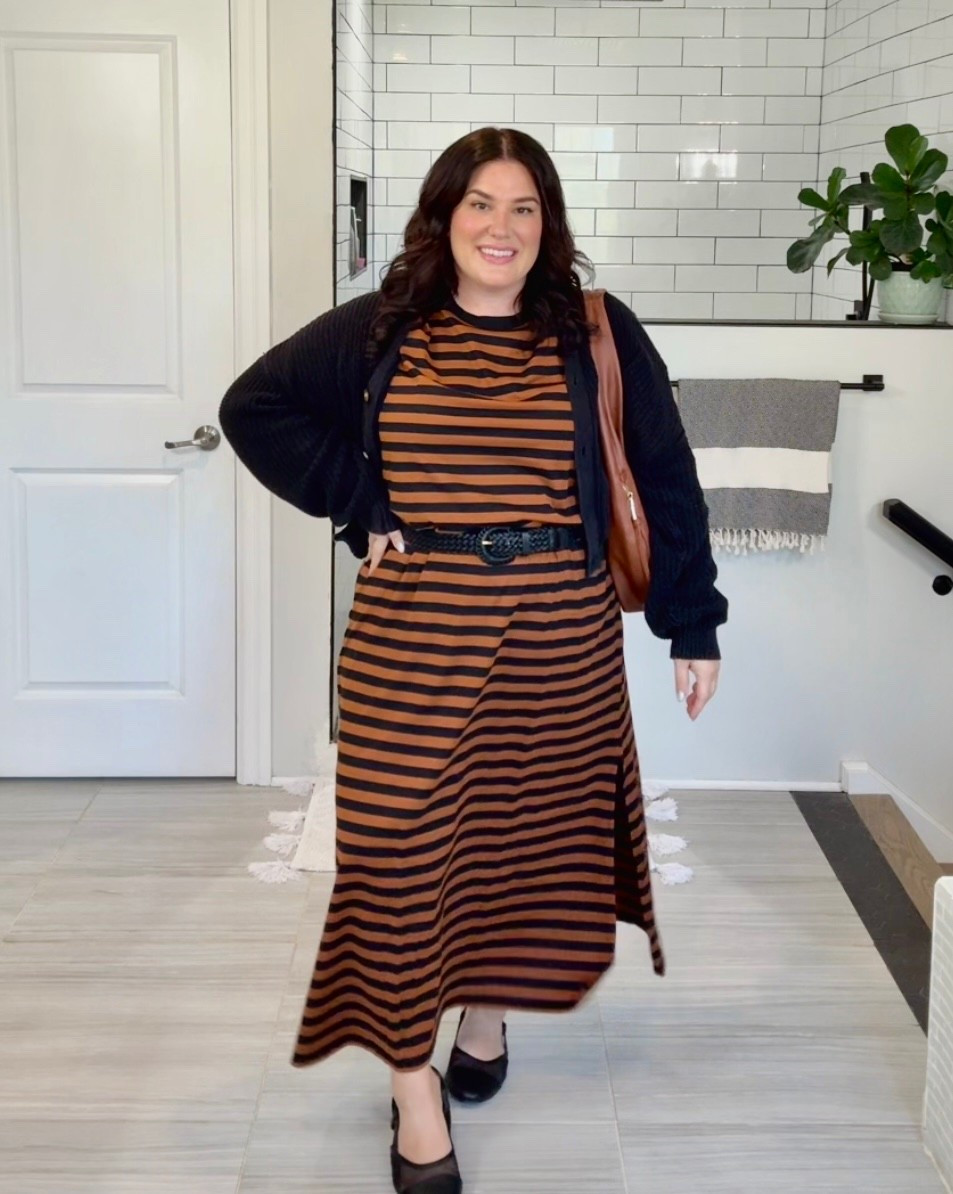 Cutest Fall maxi dress 🎃🍁