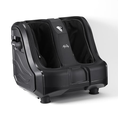 Brookstone - Foot & Calf Massager with Heat, Deep Tissue Foot Massager for Circulation Support, Adjustable Intensity for Muscle Relief | Amazon (US)