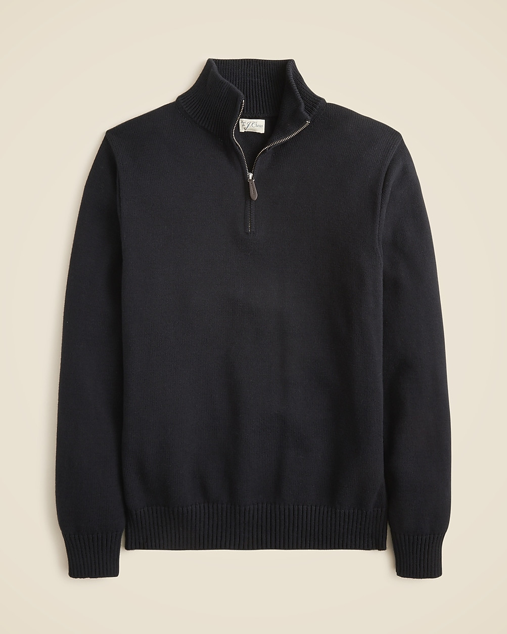 Heritage cotton half-zip sweater | J. Crew US