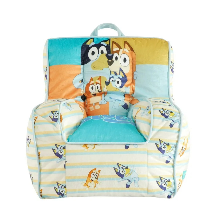 Bluey Square Beanbag Chair Blue, 18" inches - Walmart.com | Walmart (US)