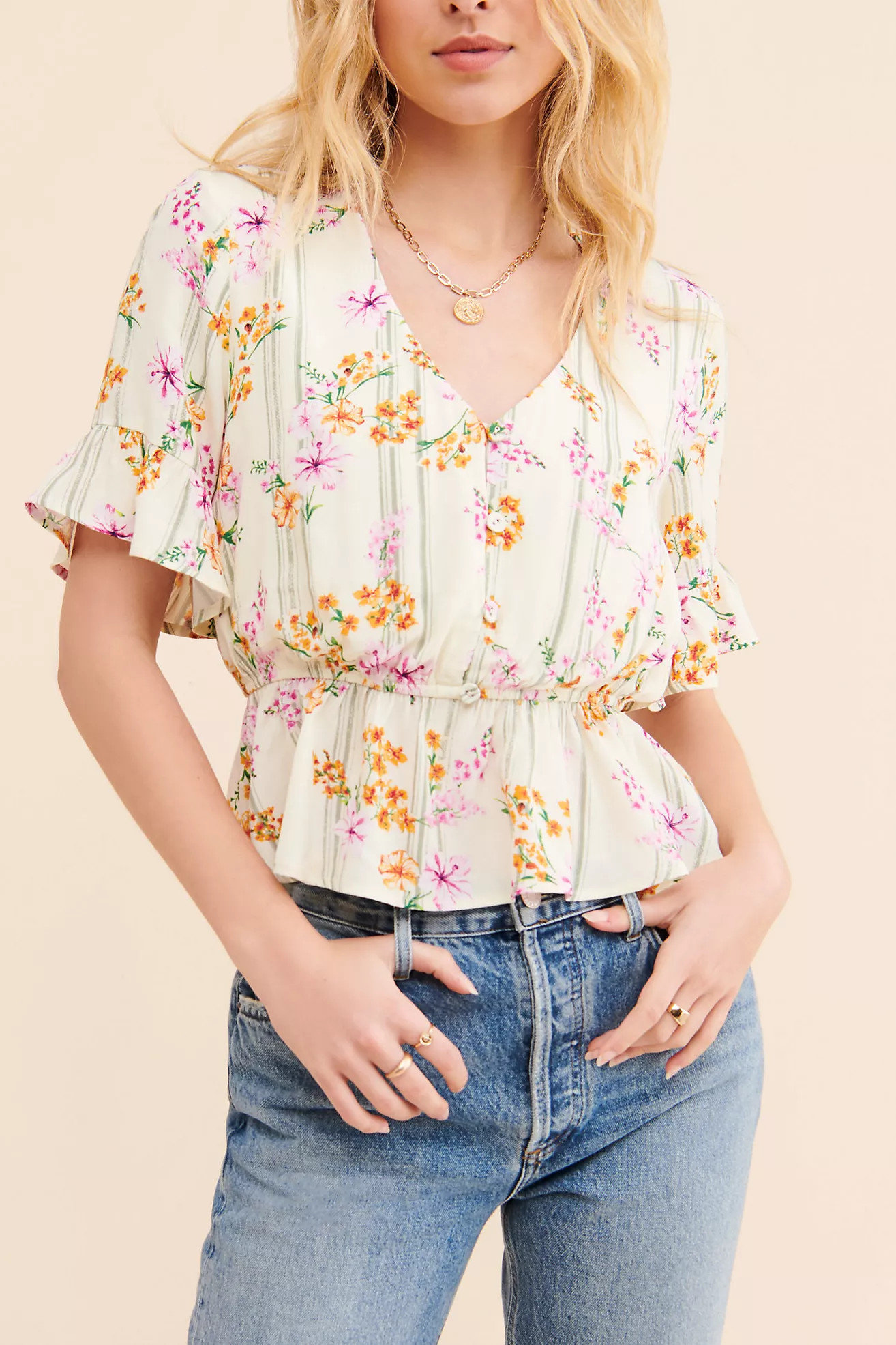 Lost + Wander Bloom Baby Blouse | Anthropologie (US)