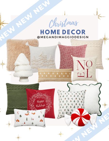 Favorite Christmas throw pillows for this year!! Have & love this scallop pillow and Sherpa Christmas tree pillow!! Plus they’re all under $35!! 🙌🏻🎄✨ even more linked

#LTKHoliday #LTKhome #LTKfindsunder50