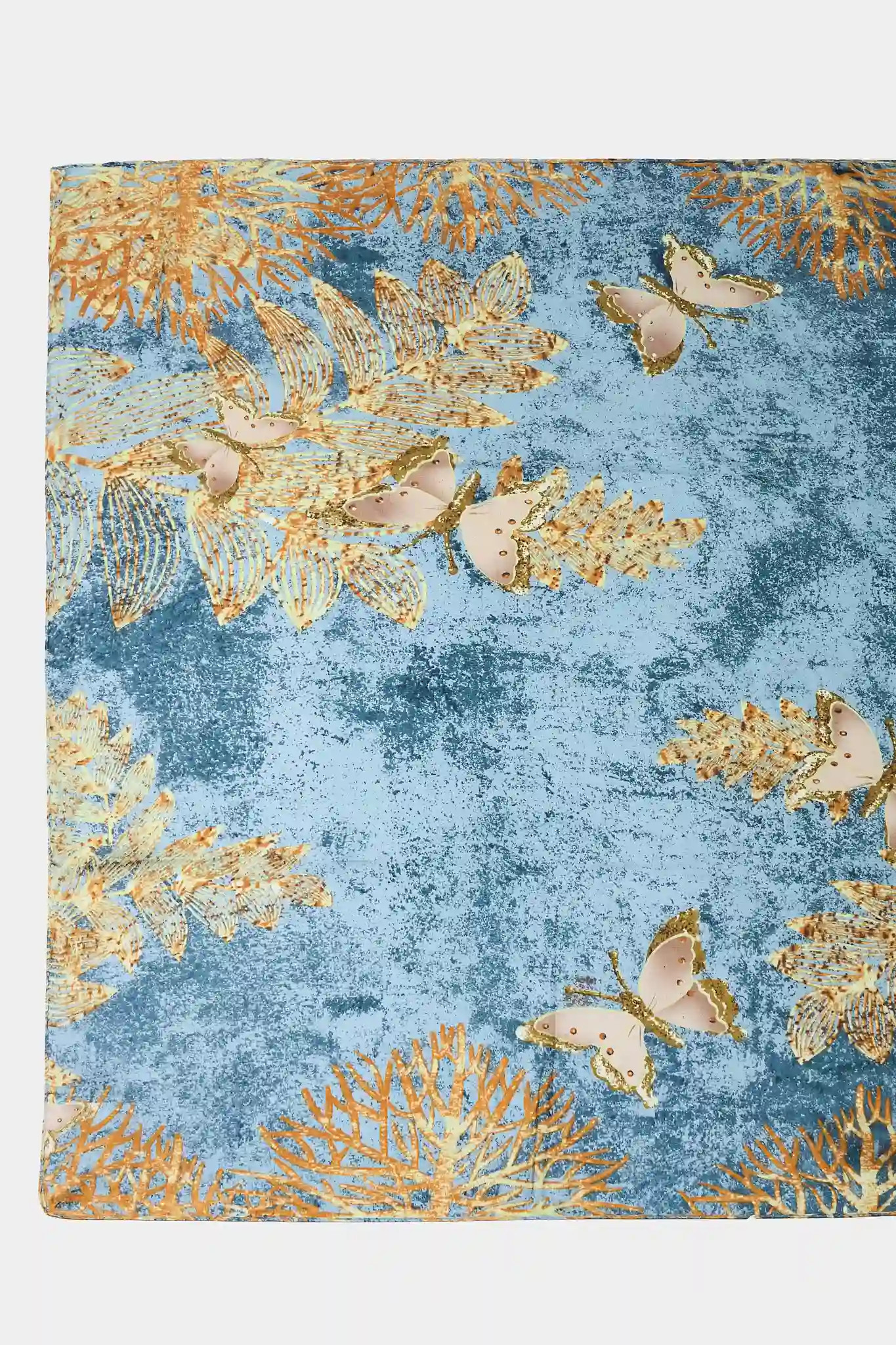 Blue Printed Wrap | Avara