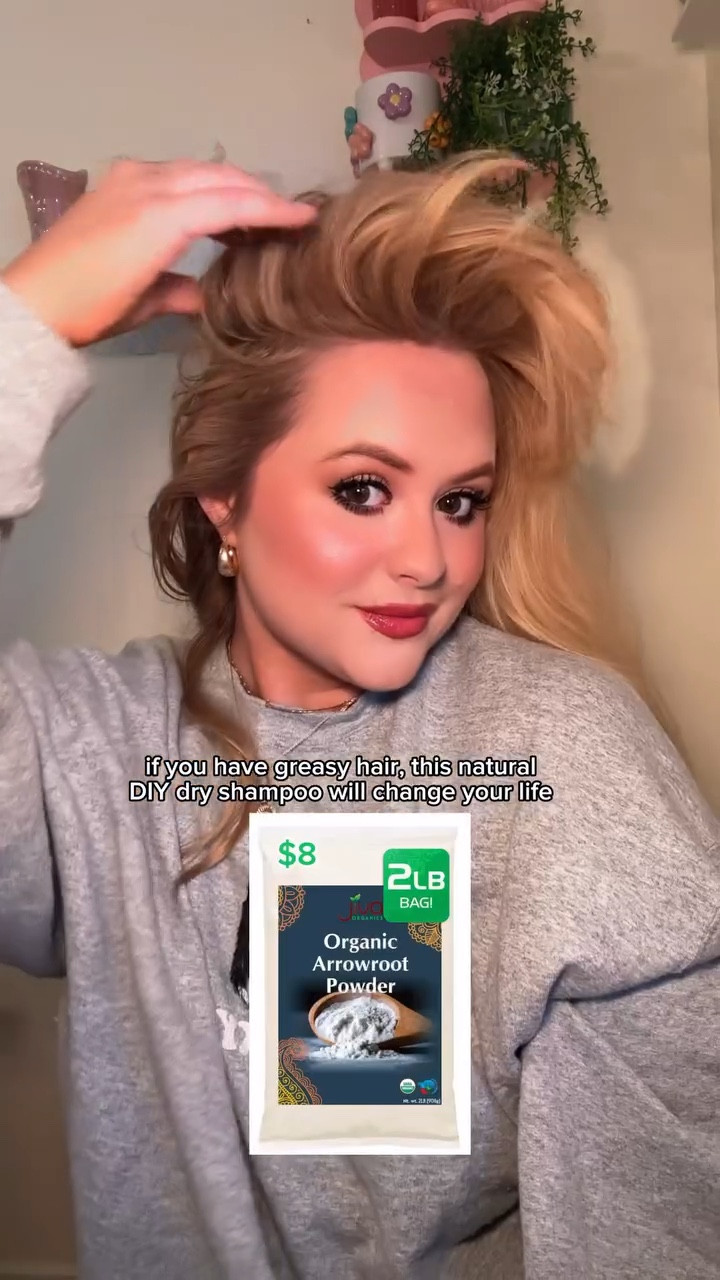 This healthy dry shampoo is $8, last a whole year, AND this DIY dry shampoo alternative is actually good for your hair 🤍🦋 

Dry shampoo. Dry shampoo alternative. DIY healthy dry shampoo. Natural dry shampoo. Dry shampoo alternative. Dry shampoo recalls. Dry shampoo powder. Dry shampoo blondes. Dry shampoo tutorial. Safe Dry shampoo. Har hacks. Hair hack. Healthy hair. Healthy scalp. Low tox dry shampoo. 

#LTKFindsUnder50 #LTKStyleTip #LTKBeauty