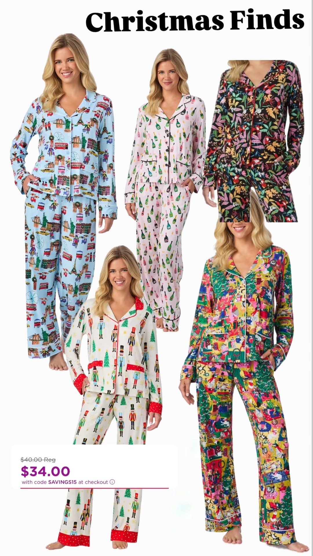 Cutest Christmas Jammie’s 

#LTKStyleTip #LTKSeasonal #LTKFindsUnder50