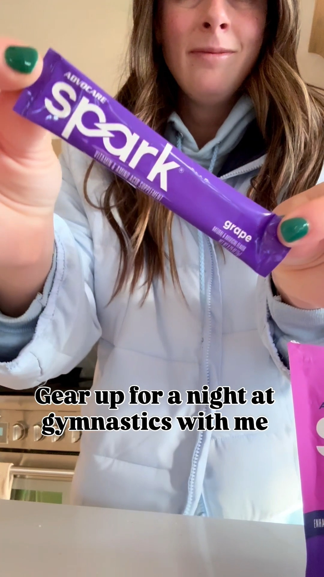 Fuel up for a night at gymnastics with me!  #spark #ad @advocare 

#LTKActive #LTKmomlife #LTKTravel