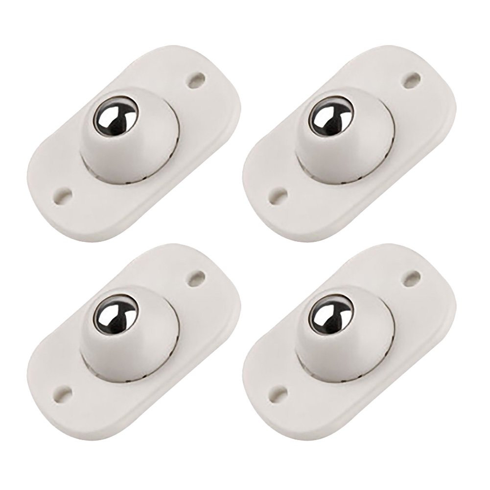 4PC Rotating Wheels Mini Swivel Casters Wheels,Universal Wheels for Furniture | Walmart (US)