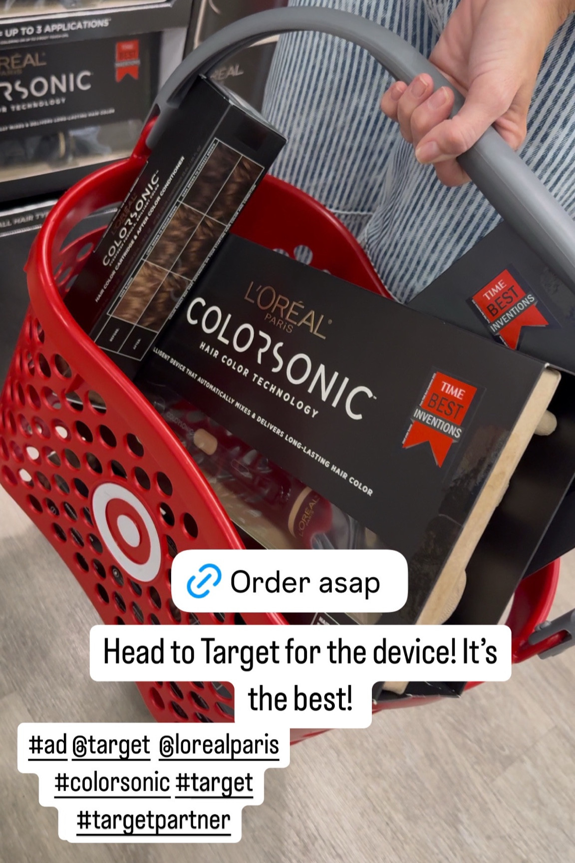 #ad My mom can’t keep her hands off the L’Oréal Paris Colorsonic! Available @target! 

@target @lorealparisusa @shop.ltk #liketkit #targetpartner #colorsonic #beauty #target 

#LTKBeauty #LTKStyleTip #LTKFamily