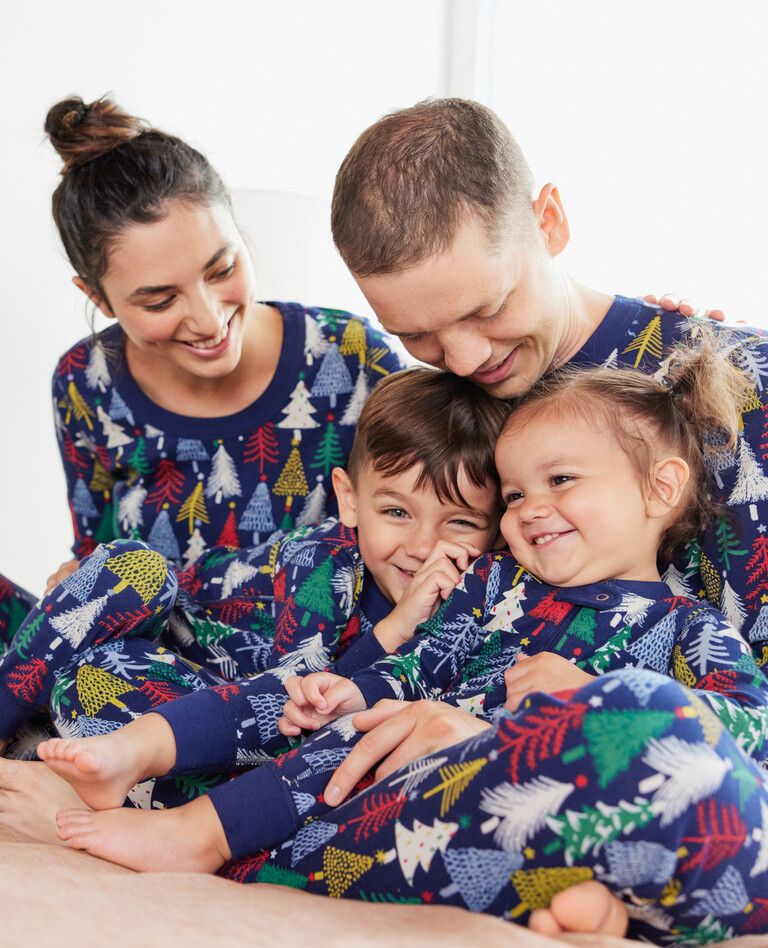 Twinkly Trees Matching Family Pajamas | Hanna Andersson