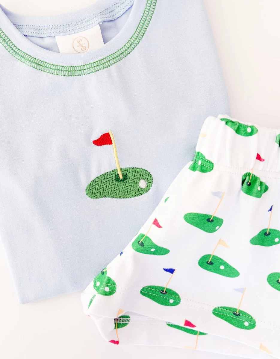 Preston Short Set - Bluffton Blue, Augusta Green, Tee Time | Lullaby Set