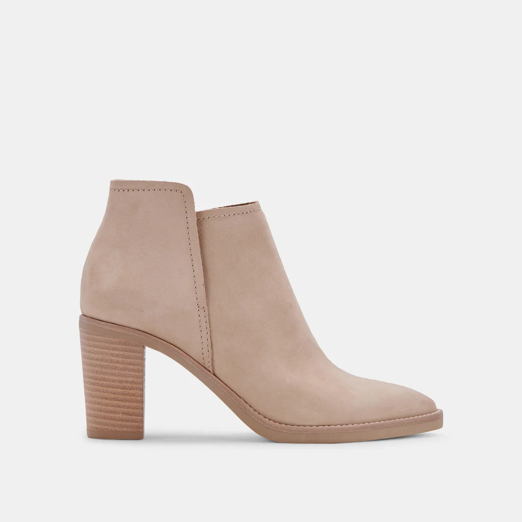 SPADE WIDE BOOTIES DUNE NUBUCK | DolceVita.com