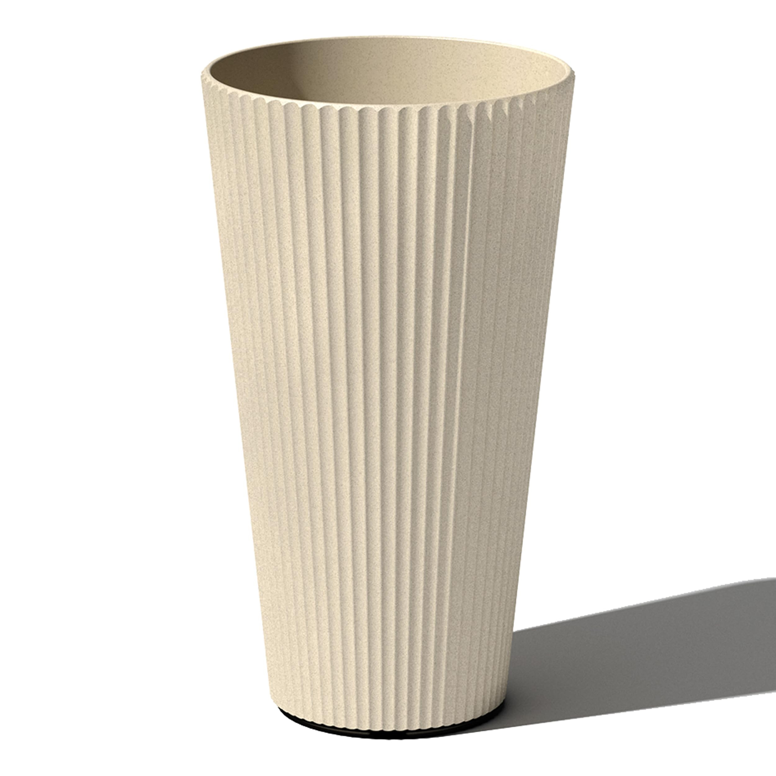 Veradek Demi Series Tall Planter for Porch, Patio, Backyard | Durable Plastic-Concrete Material |... | Amazon (US)