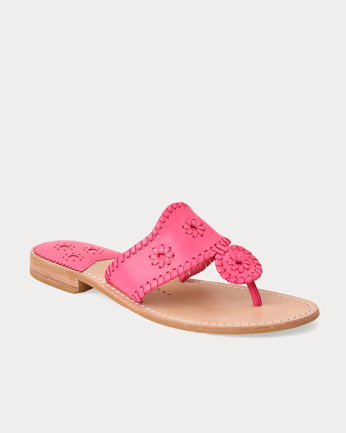 Jack Rogers Jacks Leather Flat Sandal | Lilly Pulitzer