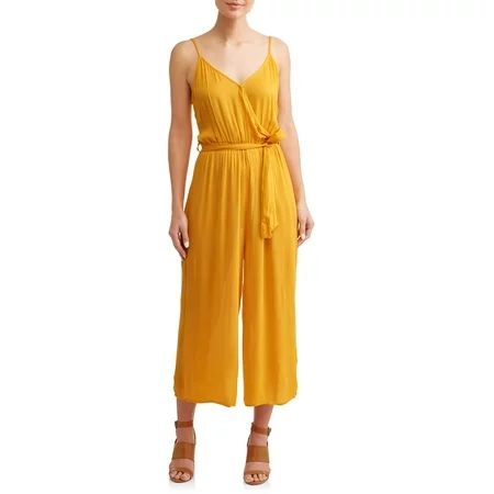 Women's Cross Front Jumpsuit | Walmart (US)