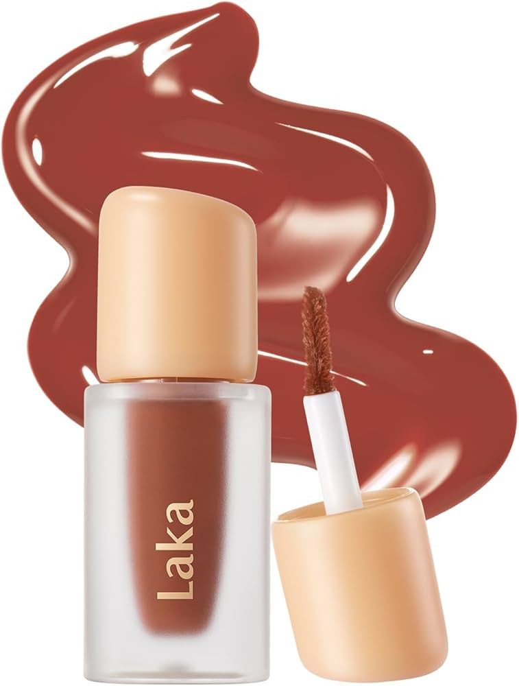 Laka Fruity Glam Lip Tint Mini, 1.9g/0.07oz, Glowing Lip Stain with Wide Color Spectrum, Hydratin... | Amazon (US)