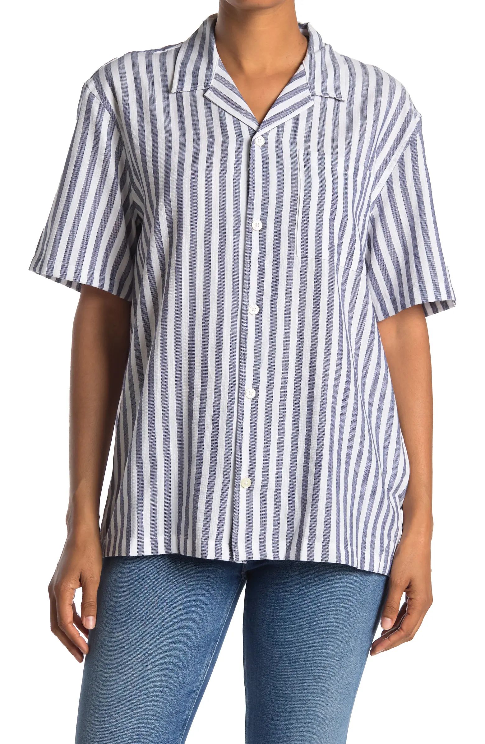 SELECTED HOMME Relaxed Wade Short Sleeve Shirt | Nordstromrack | Nordstrom Rack