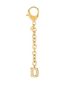 petit moments Bubble Initial Keychain in Gold from Revolve.com | Revolve Clothing (Global)