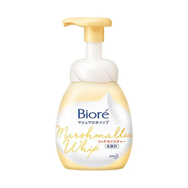 Sabonete Facial Bioré Marshmallow Whip Rich Moisture | DrogaRaia (BR)