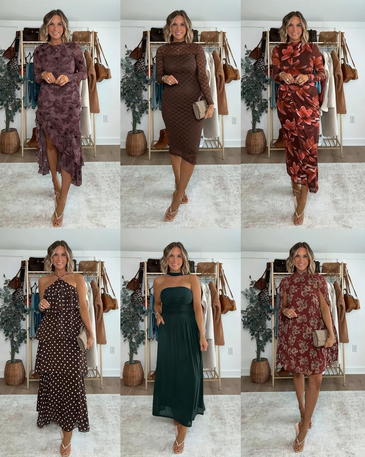 POV: that fall invite hits your inbox and suddenly you have ✨nothing to wear✨ 🍂 These are some of my absolute favorite event dresses for every single invitation that requires you to dress up this fall, whether it's a wedding, shower, or a dressy date night. 

I am 5’6 143lbs size small in all dresses 

 #LTKootd #LTKSeasonal #LTKWedding