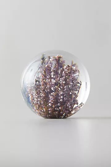 Resin Floral Paperweight | Anthropologie (US)