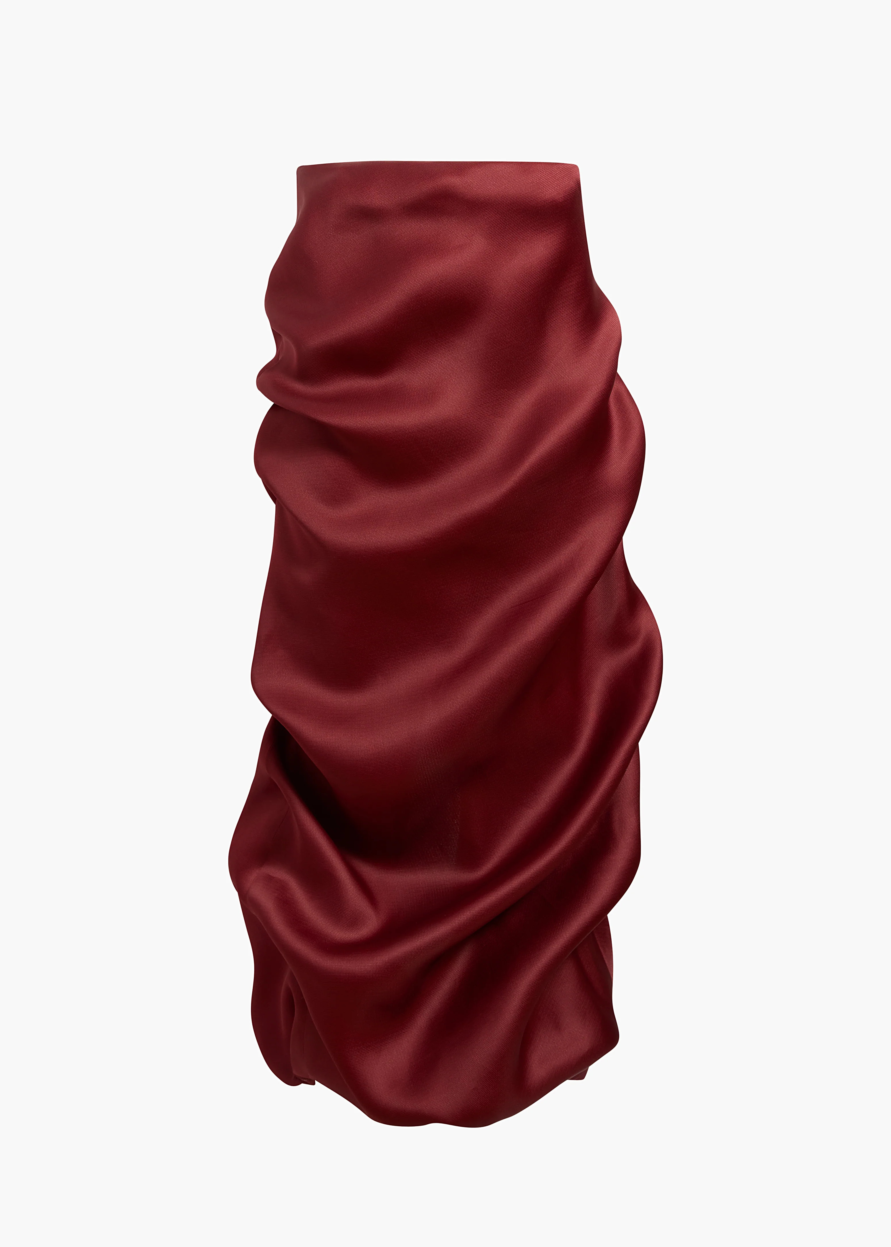 Olula Skirt in Oxblood | Khaite
