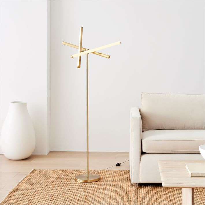 Light Rods LED Floor Lamp (64") | West Elm (US)