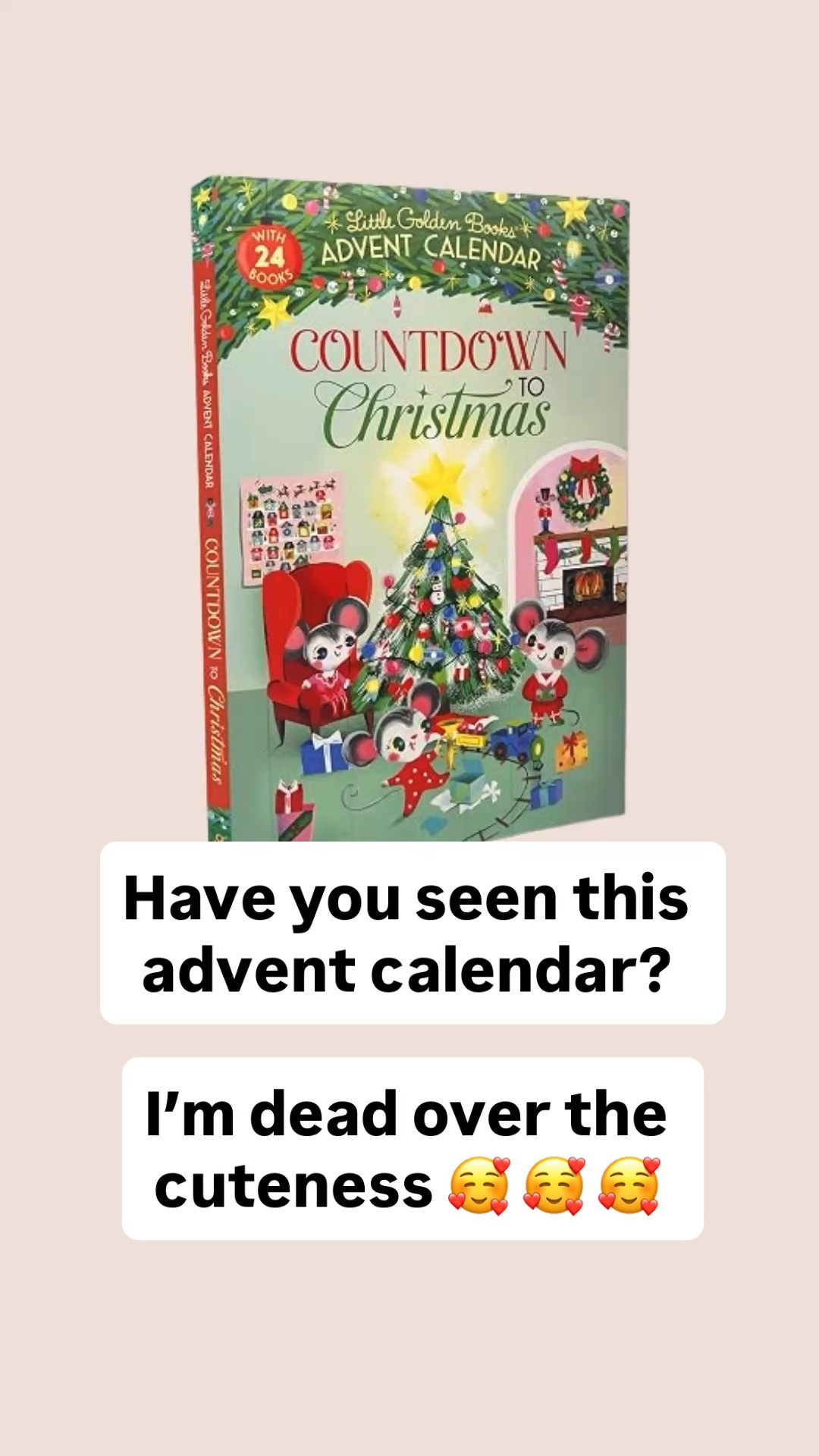 Have you seen this advent calendar!? I grew up on Little Golden Books - this might be the cutest book advent I’ve ever seen

#LTKKids #LTKSeasonal
