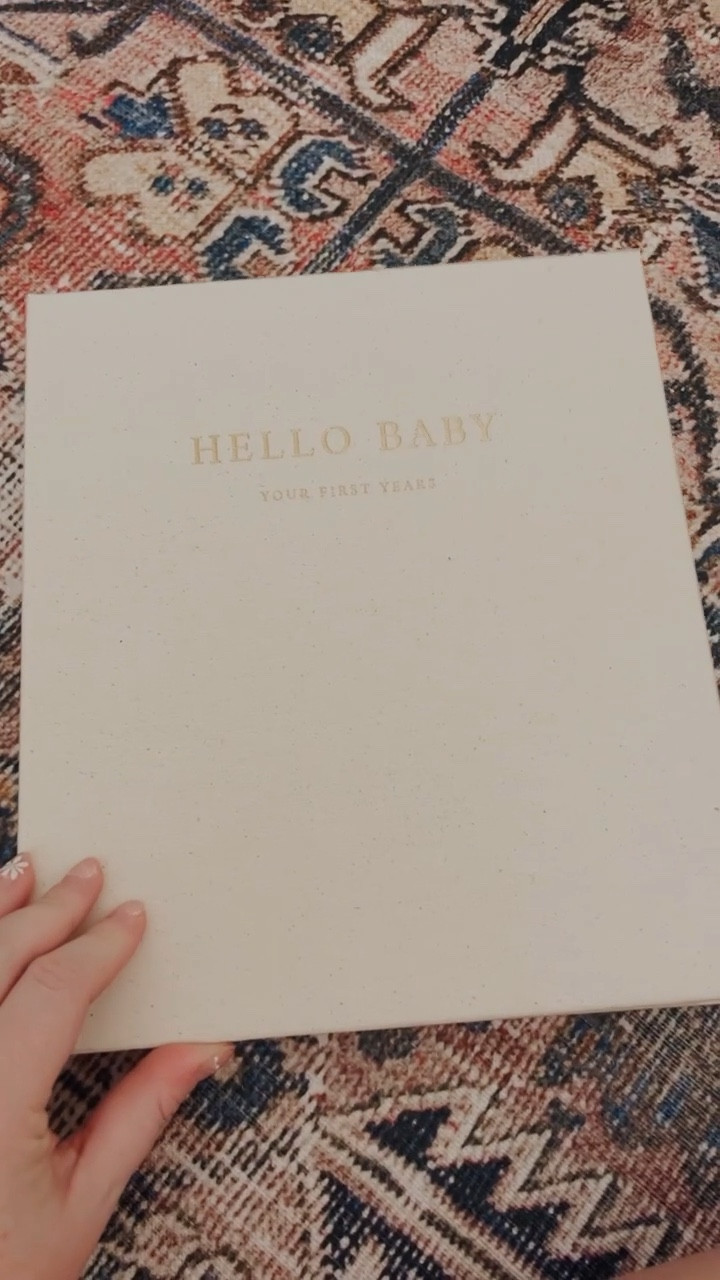 The cutest little book to document pregnancy and all of baby’s first moments- birth to five years old🫶#LTKunder50

#LTKbaby #LTKbump