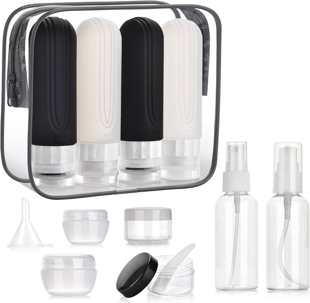 C."LOBO Travel Size Bottles, TSA Approved Travel Size Containers for Toiletries, Leak Proof Trave... | Amazon (US)