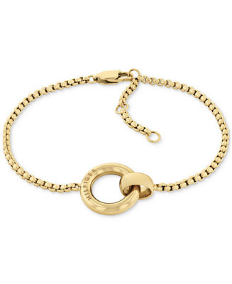 Tommy Hilfiger Circle Pendant Bracelet - Macy's | Macy's