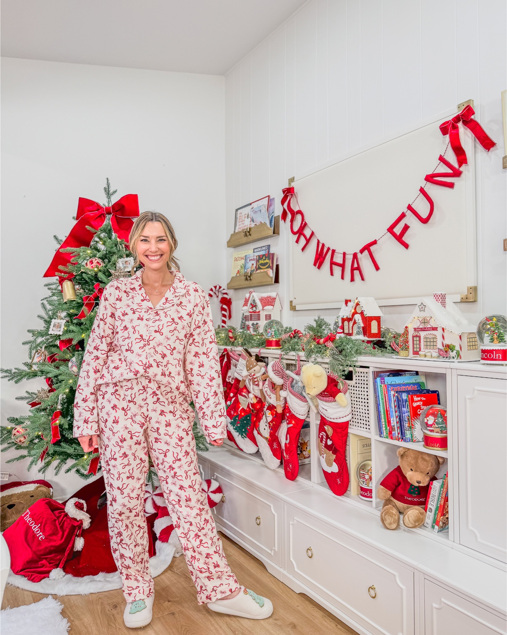 Christmas Room! ❤️ 

Christmas Decor. Pottery Barn Christmas. Christmas Room. Christmas Tree. Kids Christmas Pajamas. 

#LTKHoliday #LTKHome #LTKSeasonal