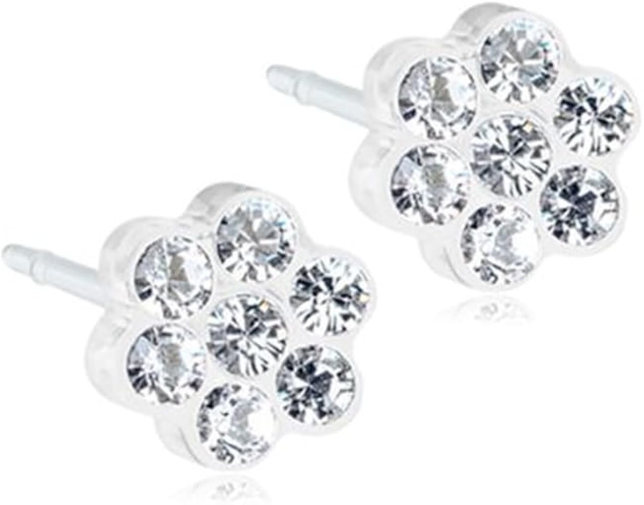 Blomdahl | Nickel Free | Medical Plastic 5mm Daisy Stud Earrings | Best Choice For Sensitive Ears | Amazon (US)