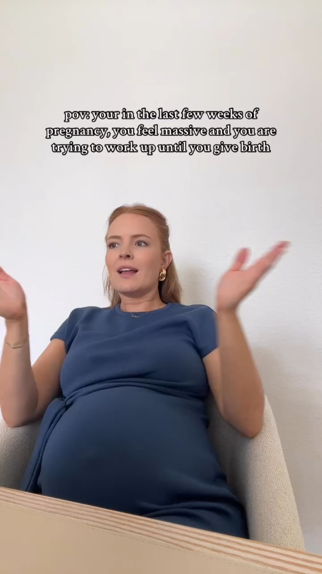 Hanging on by a single thread at this point🤰🏼

#pregnancyhumor #thirdtrimesterproblems #maternityleave #32weekspregnant #pregnancylife