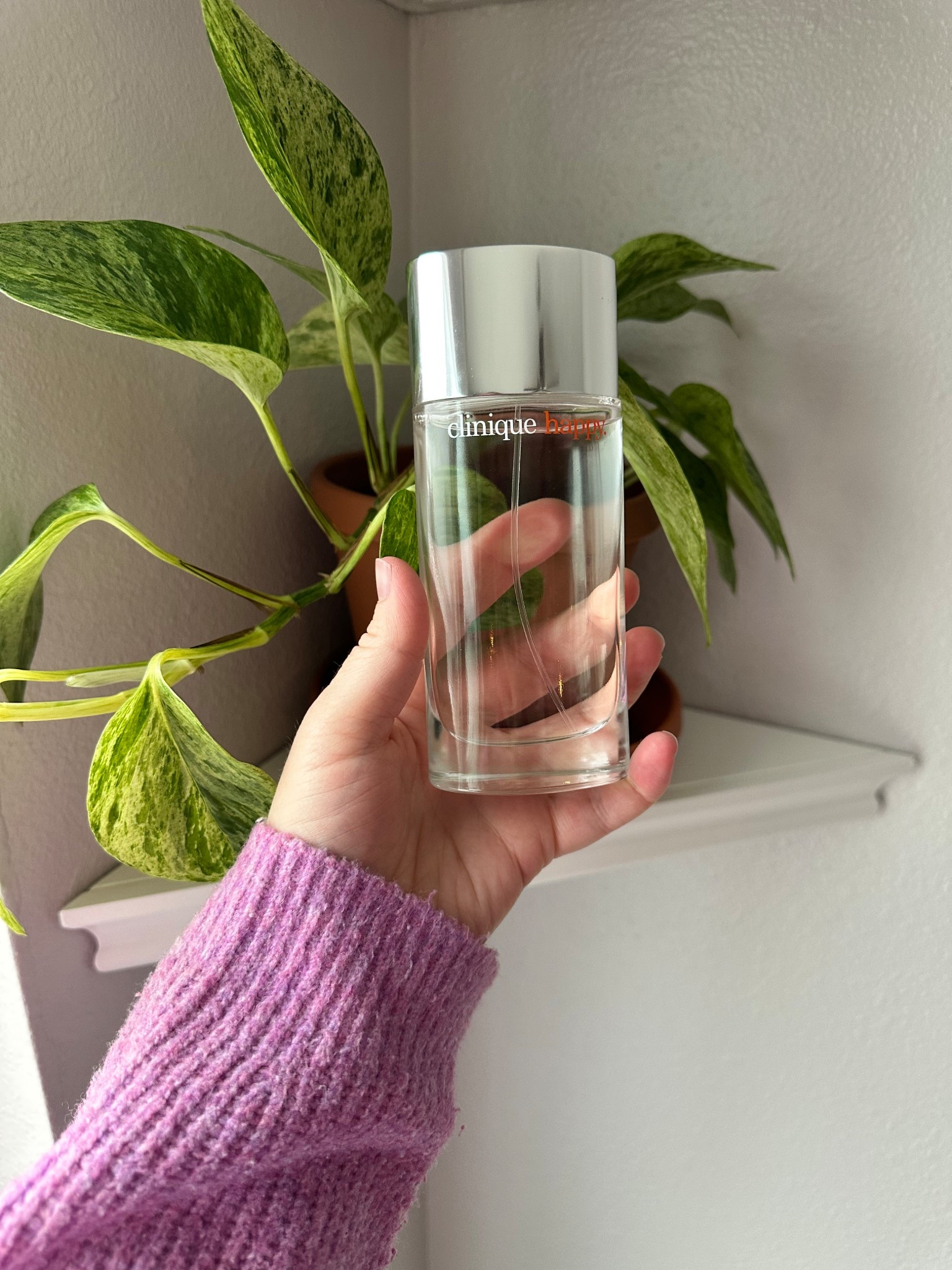 Clinique Happy Eau de Parfum Spray. Notes
• ruby red grapefruit
• bergamot
• Hawaiian wedding flower
• spring mimosa
Fragrance family
• floral fruity

#LTKSeasonal #LTKBeauty #LTKFindsUnder100