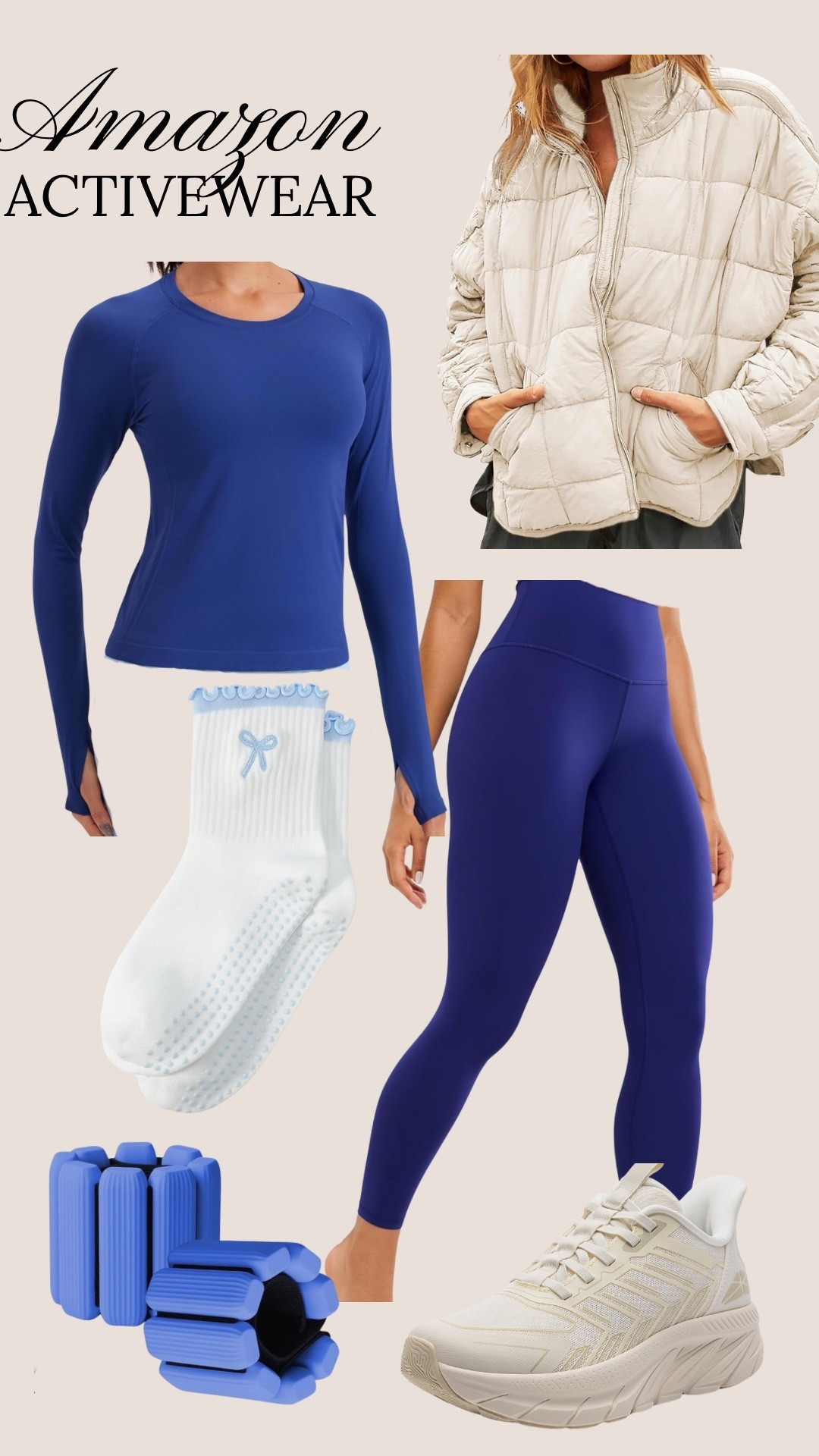 Amazon activewear
Amazon Pilates outfit 


#LTKselfcare #LTKootd #LTKActive