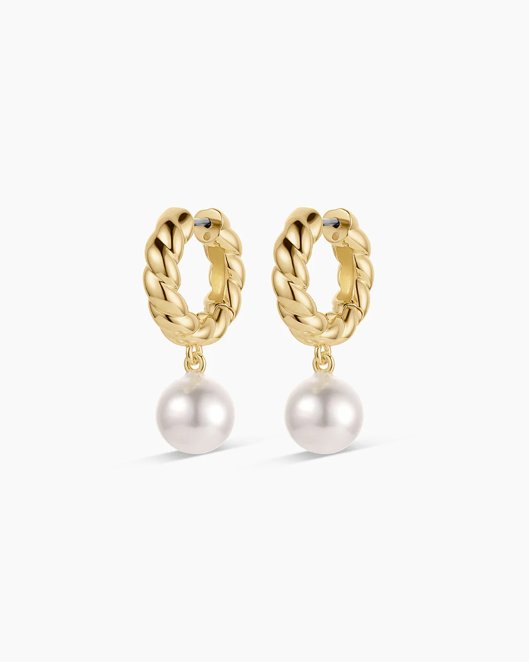 Pearl Crew Hoops | gorjana