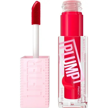 Maybelline Lifter Plump Lasting Lip Gloss Red Flag | Walmart (US)