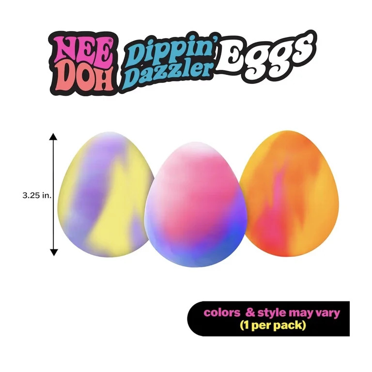 Schylling Needoh Dippin Dazzler - Sensory Squeeze  Egg , Changes Color | Walmart (US)