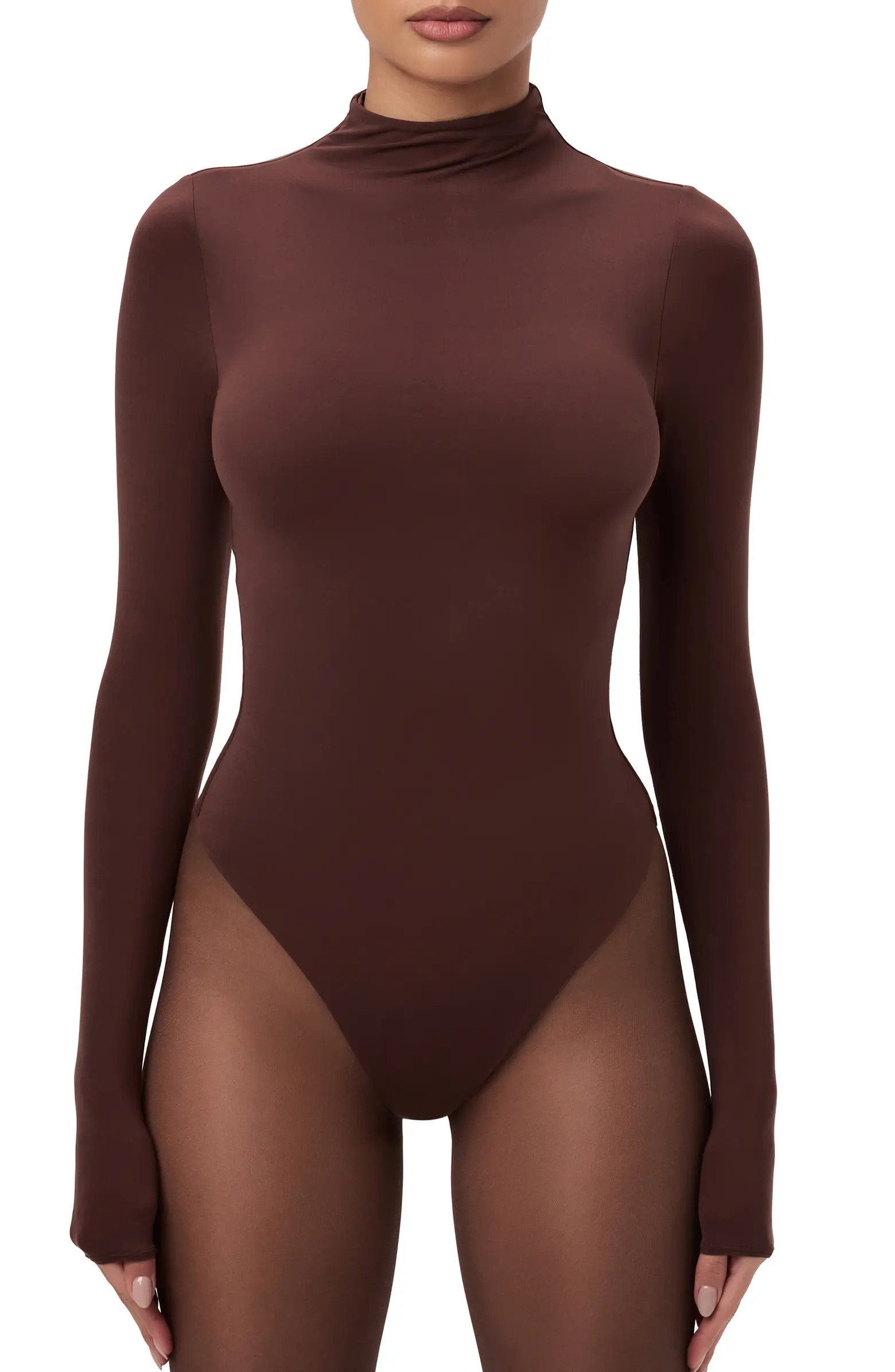 Naked Wardrobe Naked Long Sleeve Bodysuit | Nordstrom | Nordstrom