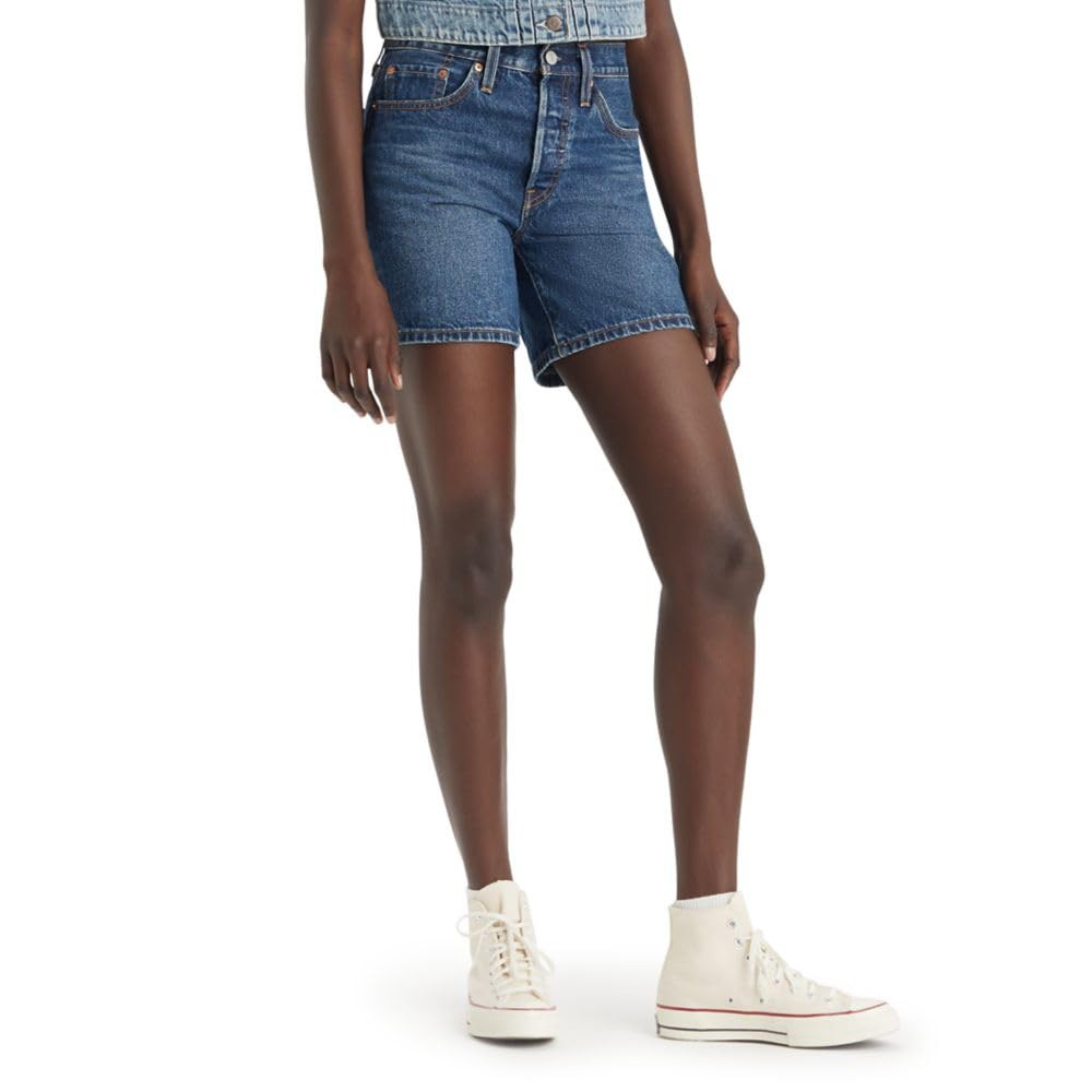 Levi's Women's 501 Mid Thigh Short | Amazon (US)