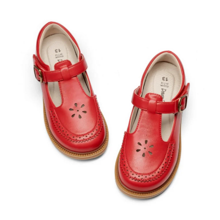 DREAM PAIRS Girls’ Mary Jane Dress Shoes, Ballet Flats for School Uniforms, Toddlers, and Littl... | Walmart (US)