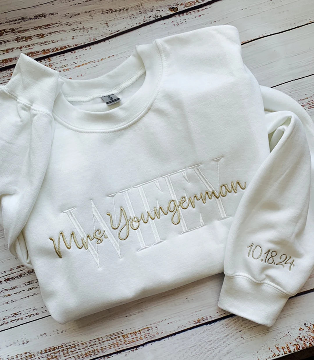 Wifey Sweatshirt-wife Sweatshirt-future Mrs Sweatshirt-gift - Etsy | Etsy (US)