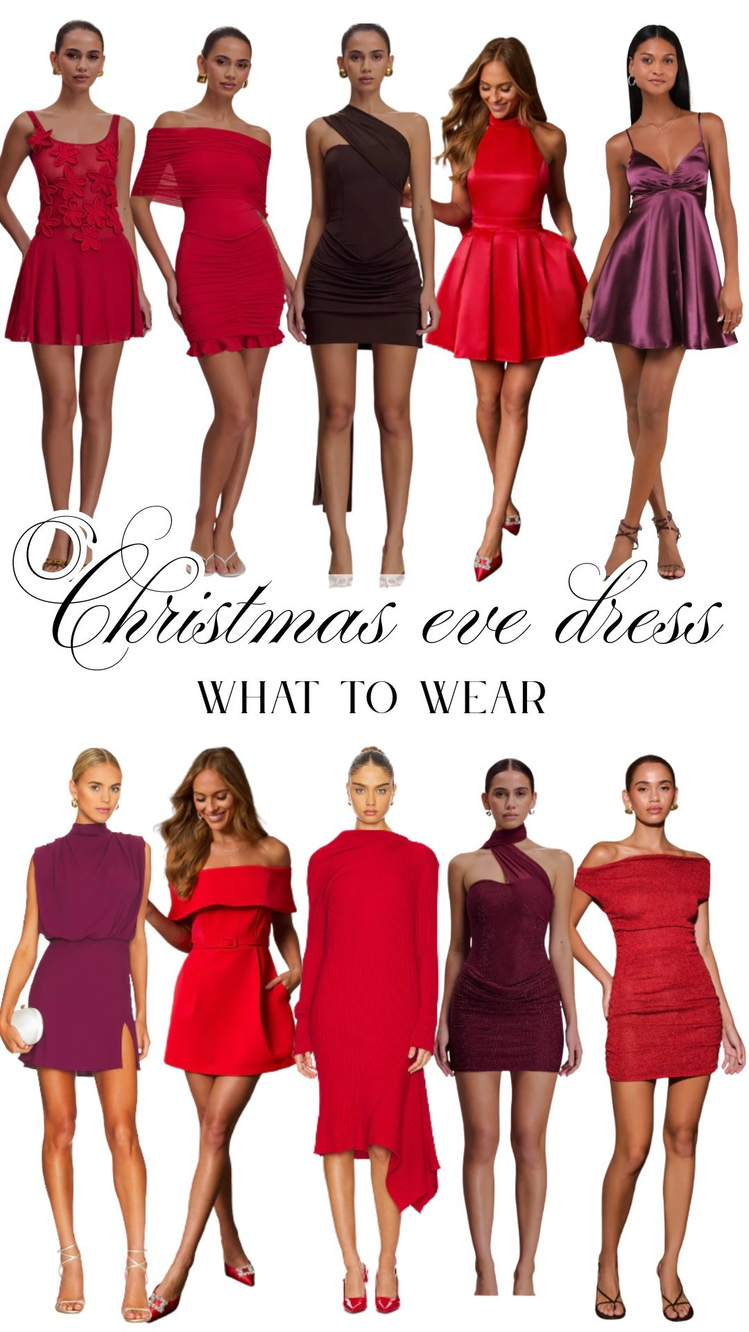 Holiday Party Edit: Red, Velvet & Glow‘Tis the season to sparkle ✨This year’s Christmas dresses are all about luxury textures and bold colors — from velvet midis to red satin minis.🎁 My festive picks:❤️ Revolve – Lovers + Friends red sequin mini💚 Meshki – emerald velvet slip dress🤍 Vici Collection – champagne lace midiPerfect for every Christmas party — glam, confident, unforgettable.✨ Style tip: Add gold heels & glowy skin for that warm holiday radiance.📲 Tap to shop your favorite look & save for inspo — these pieces sell out fast!#ChristmasDress #HolidayStyle #LTKholiday #LTKpartylook #RevolveStyle #MeshkiBabe #ViciDolls

#LTKHoliday #LTKSeasonal #LTKStyleTip
